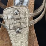 Gianni Bini  Metallic Gold Sandals Size 6.5 Photo 3