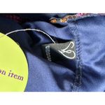 Windsor Justina Floral Velvet Burnout Chiffon Maxi Dress Blue Dark Romance New Photo 8