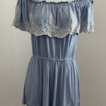 American Eagle Women's Blue Knit Short Romper By Outfitters, Sz: S Long (ba6) Photo 0