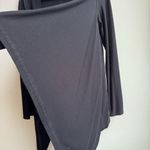 Beyond The Bump Beyond Yoga Black Open Front Waterfall Cardigan Size Medium Photo 1