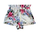 Victoria's Secret VICTORIA’S SECRET Satin Floral Striped Pajama Sleep Romper Jumpsuit Size M Photo 5