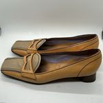 Prada Authenticated Vintage Tan Block Heel Loafer Shoes **Sz 39/US Size 9**đ¸đ¸ Photo 4