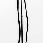 90s CLIFFORD AND WILLS Vintage Black Velvet Leather Crossbody Flap Bag Photo 4