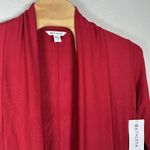 Athleta NEW  Pranayama Wrap Womens Small Cardigan Sweater Red $89 Yoga Modal Photo 1