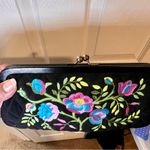 Vera Bradley  Veronique Floral Clutch Small Purse Embroidered Floral‎ Pattern Photo 1