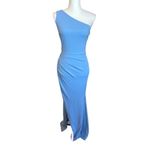 Katie May  X Revolve Rebecca Gown in French Blue Small New Womens Maxi Dress Photo 3