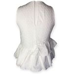 ZARA  Basic Denim Floral Ruffle Layered Babydoll Blouse Photo 94