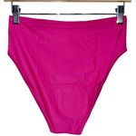 J.Crew NEW Hallie Bikini Bottom Swimwear BM642 Radiant Fuchsia Pink Womens Sz M Photo 1