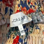 THE GREAT 100% Silk Viola Echo Rose Floral Print Maxi Skirt Size 2 Red Photo 7