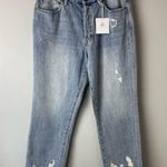 Pistola  Charlie Distressed High Rise Straight Leg in Ruthless Size 32/14 $148 Photo 3