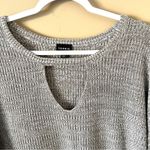 Torrid | Heather Gray Keyhole Neckline Knit Sweater Sz 1X Photo 4