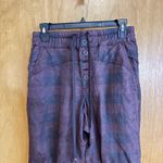 Anthropologie Jacquie Plum Button Fly Jogger Pants Size XS Photo 4
