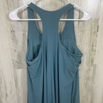 Halara Breezeful Racerback High Low Flowy Midi Dress size M Stone Blue NWT Photo 8
