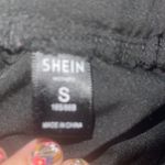 SheIn TIE BOW HIGH RISE WOMENS SHORTS, SIZE SMALL - BLACK Photo 3