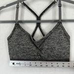 VSX Sport Victoria's Secret Lightly Padded Criss Cross Back Sports‎ Bra M Gray Size M Photo 6