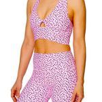 Betsey Johnson [ Performance] Polka Dot Knotted Sports Bra Photo 1