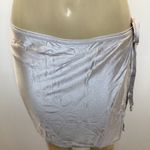 Lago Mar Metallic Side Tie Skirt NWT Photo 0