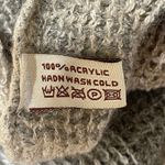 KTA Direct Corp Women's Loose knit Neck Scarf Tan Taupe Cream Photo 3