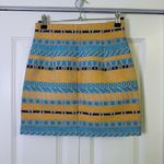 ZARA  Women’s Jacquard Striped Patterned Mini Skirt XS Photo 2