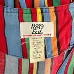 Vintage 90s Mr Witt Witt’s End Floral 90s Grunge Sleeveless Dress, Size Large Blue Photo 3