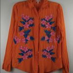 Juicy Couture Embroidered Button Down Shirt Photo 1