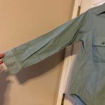 Five Brother Vintage Union Made In USA Long Sleeve Flannel Cotton Button Up Med Green Photo 3