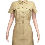 Sézane  Oanelle Dress, Light Beige, FR36/US4 Photo 11