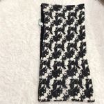 Maurice's  Tie Dye Cow print Reversible‎ Lace infinity Scarf Black White OS Photo 3