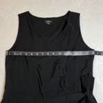 Ann Taylor  LOFT Sleeveless V-Neck Surplice Romper Size 4 Neutral Minimalist Photo 9