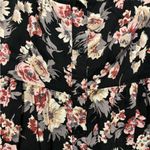 Xhilaration  Black Floral Lace Dress Size L Photo 3