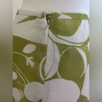 Kasper Yellow/Green Midi Leaves & Floral Print Zips On Side Pleaded Bott… Green Size 16 Photo 5