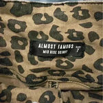 Almost Famous  animal print skinny jeans Photo 3