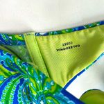 Calzedonia  COBEY Bikini Paisley Blue and Green Sz Small Photo 6