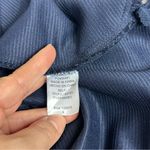 Entro  Women’s Classic Navy Side Zip V-Neck Ribbed Relaxed Dress Size Small Photo 8