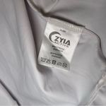 Zyia Active white holographic logo athletic tank top women’s size small Photo 6