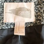Forever 21 Black and Gray Textured Jacket Size Medium Photo 1