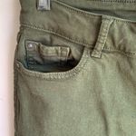 Warp + Weft JFK New York City Skinny Green Jeans Size 28 Photo 6