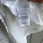 ALC Frank A.L.C. White Bolen Crotchet Lace Off The Shoulder Dress in White Size 2 Photo 7