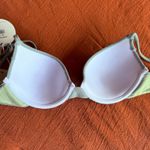 Selfie Leslie  Zuma Lurex Molded Underwire Bikini Top in Mint Green size M NWT Photo 10