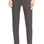 Vince NWT Side Strapping Tuxedo Trouser in Charcoal Stretch Wool Ankle Pants 4 Photo 0