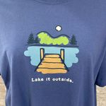 Life is Good Blue T Shirt Photo 1