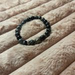 Tibetan monk head gem unisex bracelet Black Photo 6