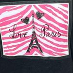 American Apparel Love Paris Long Sleeve Shirt Eiffel Tower New Photo 1