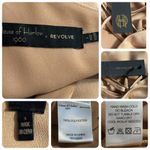 House of Harlow X Revolve Hunter Jumpsuit Camel NWT Size Small 100% Polyester Gold Photo 14