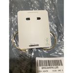 J.Crew Antique Gold Hoop Earrings Maximalist Lightweight Style G3478 Photo 3