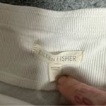 Eileen Fisher  Organic Linen Drawstring A-Line Skirt Size Large Photo 4