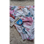Cupshe Women's Swimsuit Bottoms Size L White Floral Photo 4