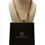 Versace Crystal Medusa Charm Collar Necklace Photo 8