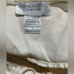 Flora Nikrooz 💜SOLD💜 VTG 90s/00s Ivory Embroidered Beaded Crinkle Slip RARE-Flaw Photo 6