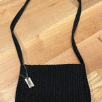 Nine West  Black Woven Crossbody‎ Bag Photo 0
